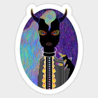 Demon Queen Yennifer Sticker